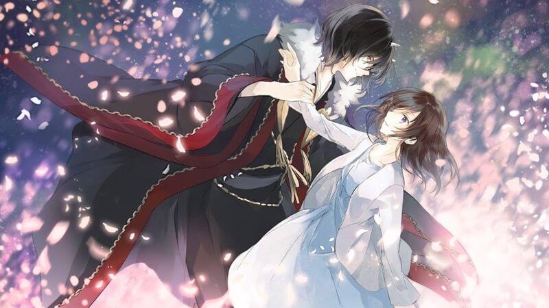 Aoi and Odanna in Kakuriyo no Yadomeshi