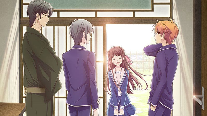 Fruits Basket anime scene