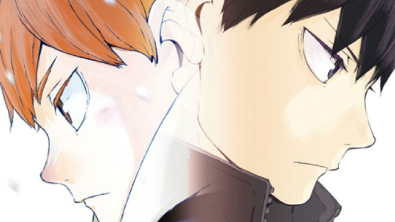 Members of the Karasuno boys’ volleyball team in Haikyuu