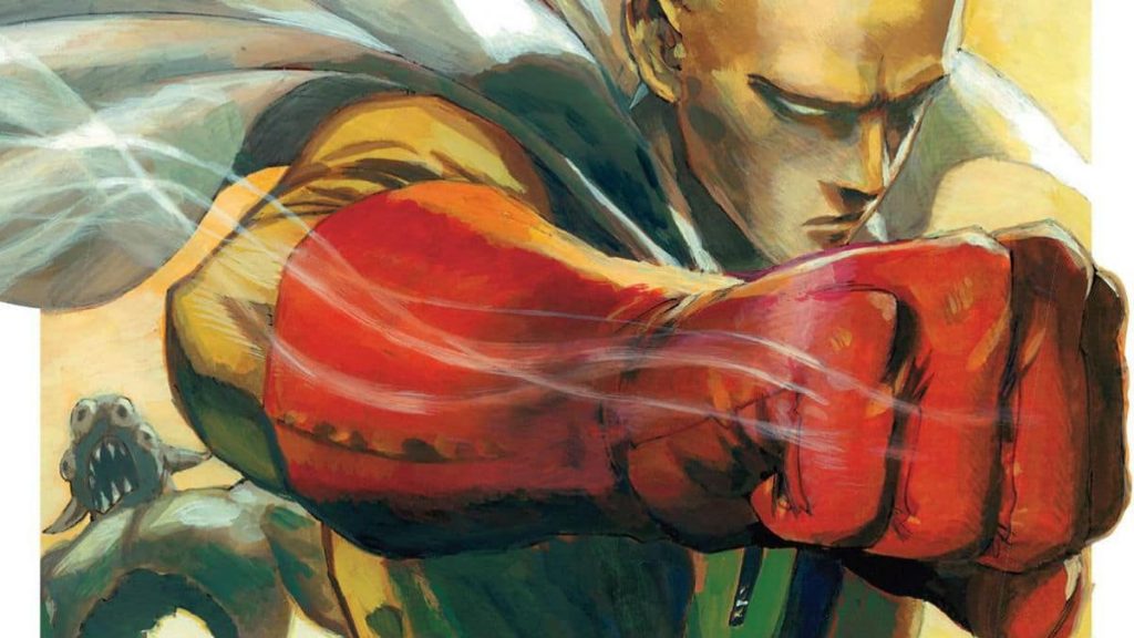 One Punch Man manga artwork
