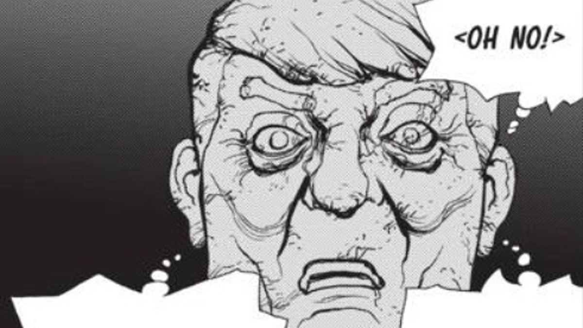 Trump in the Dr. STONE manga