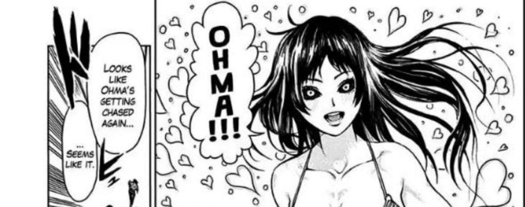 Kengan Ashura Manga Chapter 40 Karura Karla Kure Bikini Beach