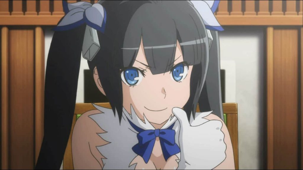 DanMachi Is It Wrong To Try To Pick Up Girls In A Dungeon Hestia Thumbs Up