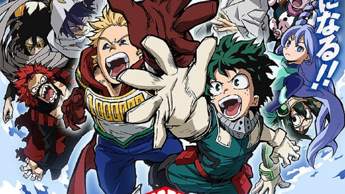 New visual for My Hero Academia