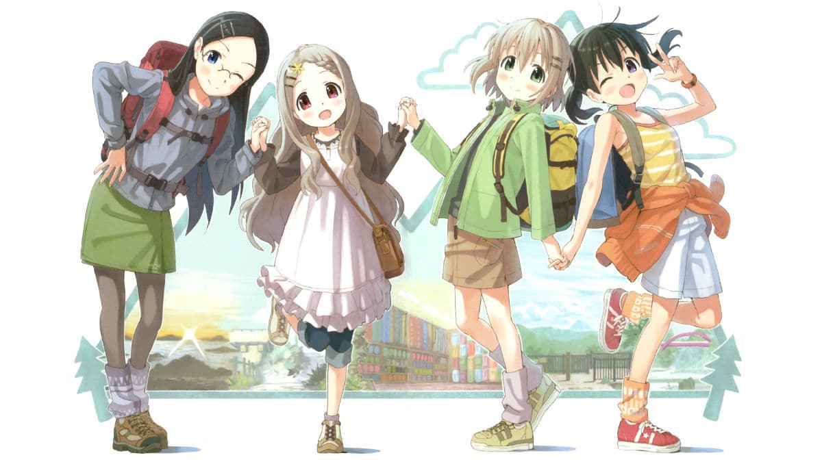 yuusuke matsuo yama no susume: next summit yama no susume series production  materials settei, #212685