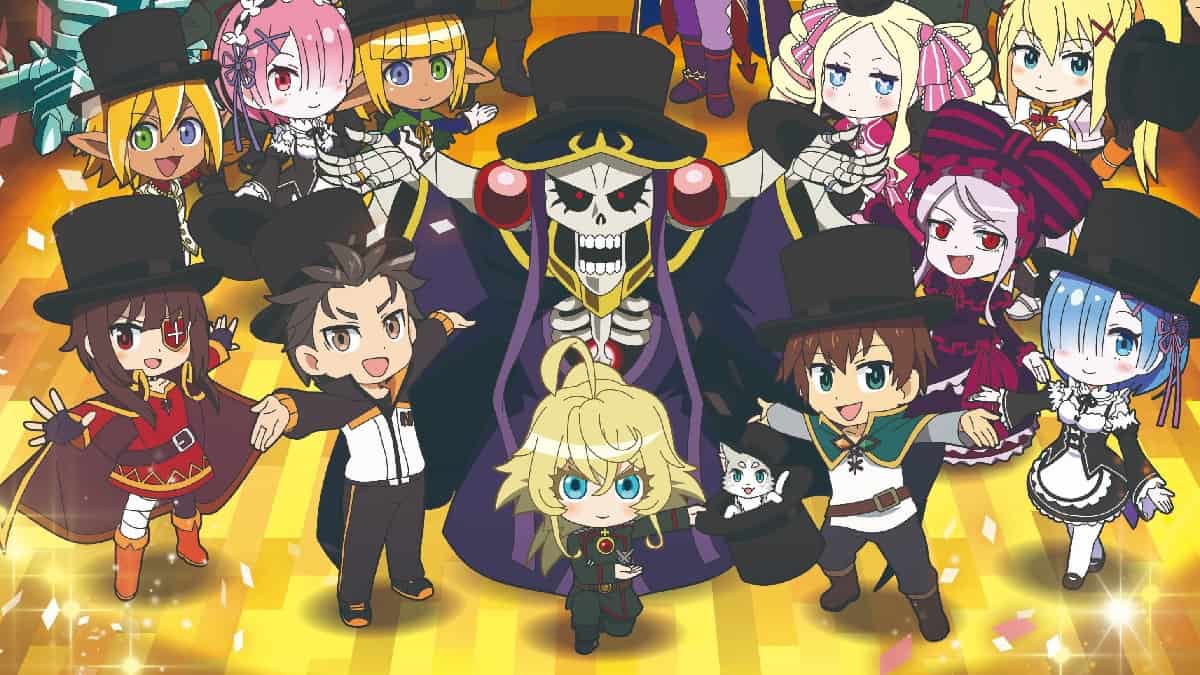 Season Two Poster for Isekai Quartet