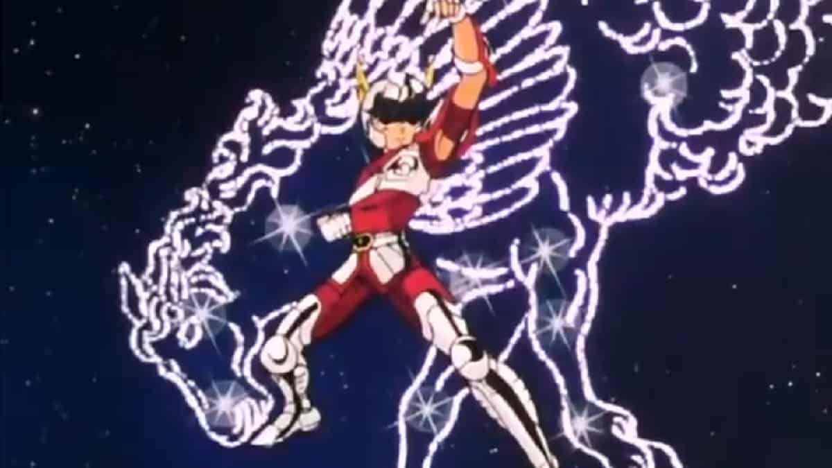 Pegasus Seiya is ready for action