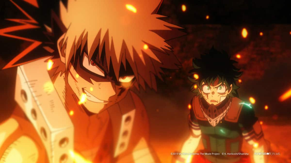 My Hero Academia: Heroes Rising anime poster art