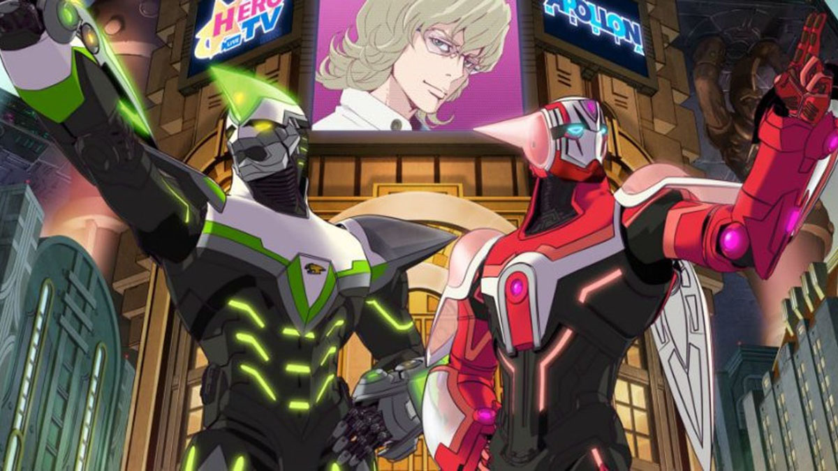 Kotetsu and Barnaby in Tiger and Bunny