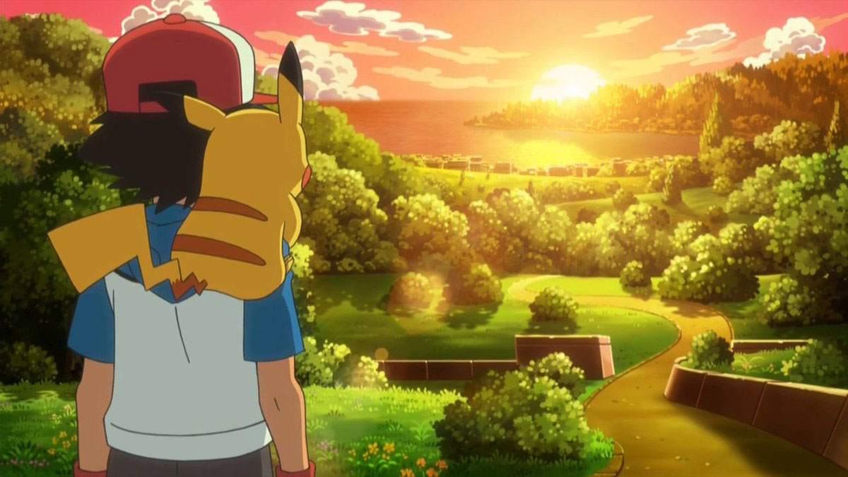 Pokemon Journeys Ash Ketchum Pikachu