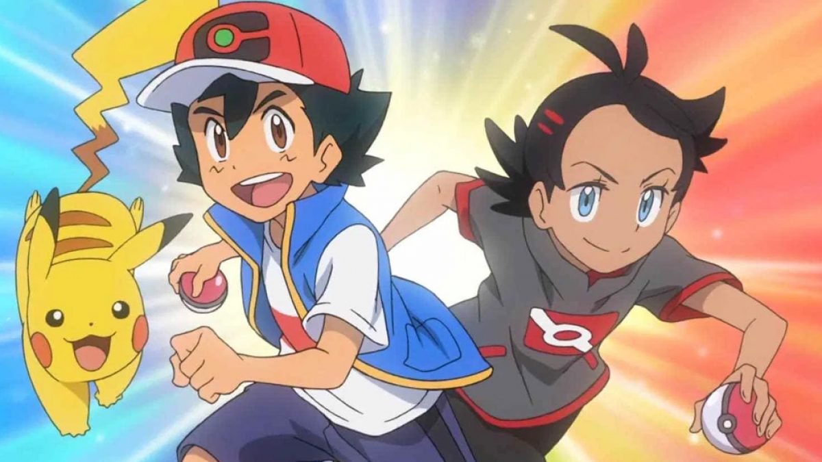 Pokemon Ash and Goh