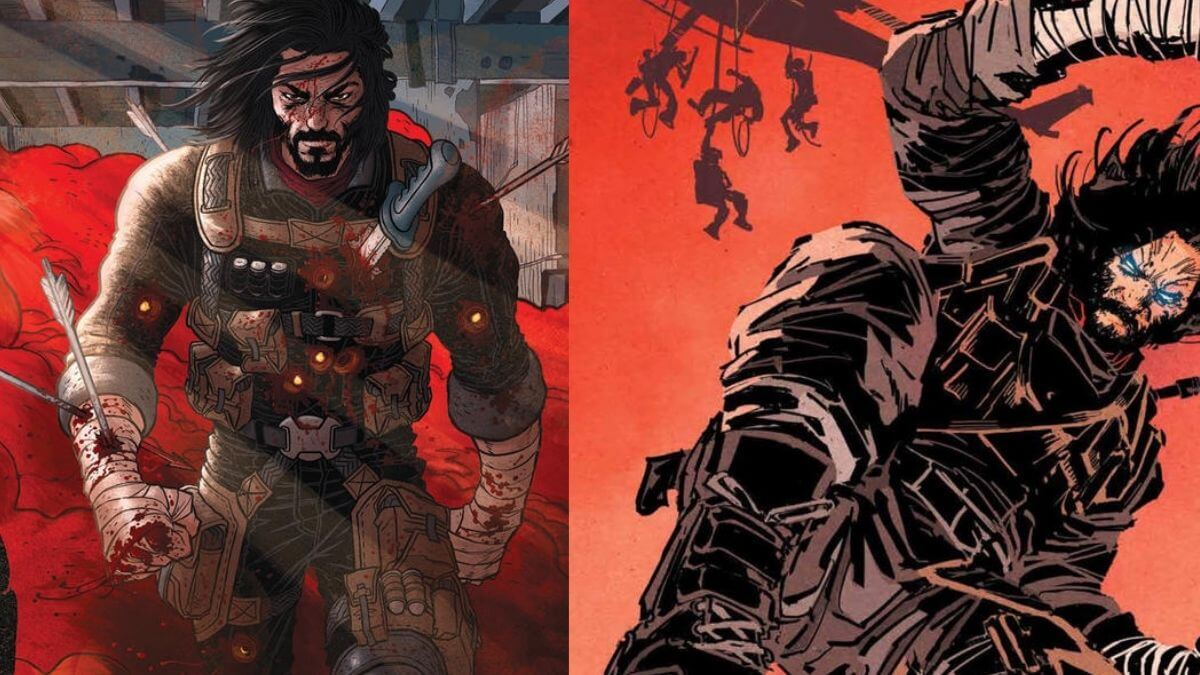 Comicbook covers for BRZRKR