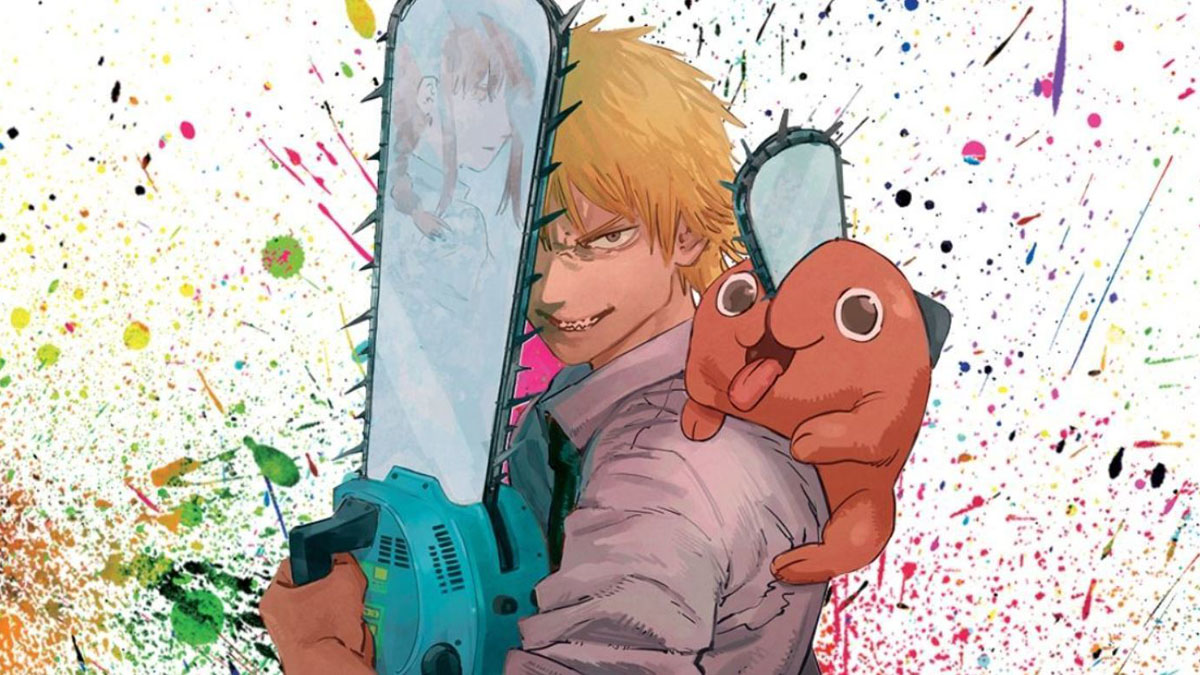 Chainsaw Man manga art Denji
