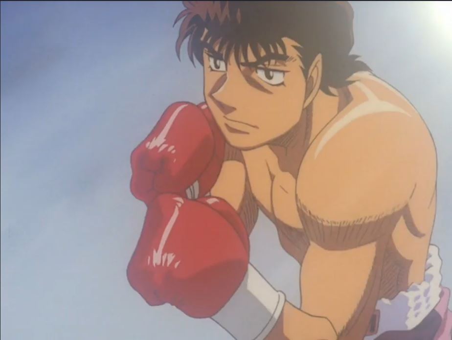 Hajime no Ippo A boxing scene from Hajime no Ippo.