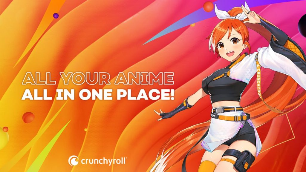 Promotional material for the Crunchyroll and Funimation merger.