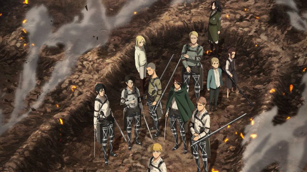 Attack On Titan Season 4 Part 3 Anime Key Visual
