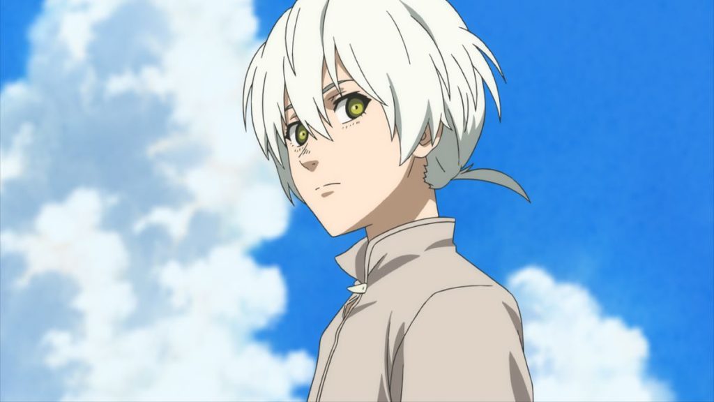 Promotional imagery for To Your Eternity – an previously unreleased screencap from episode 6 of Fushi.