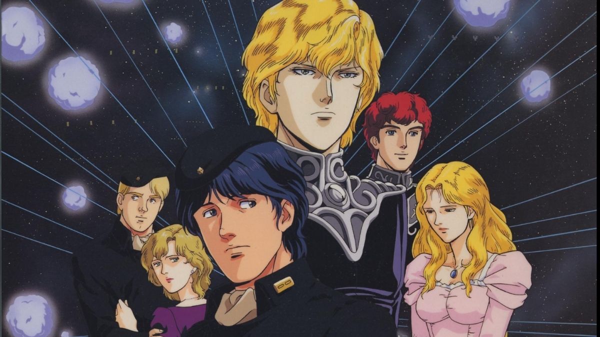 Legend Of The Galactic Heroes anime poster.