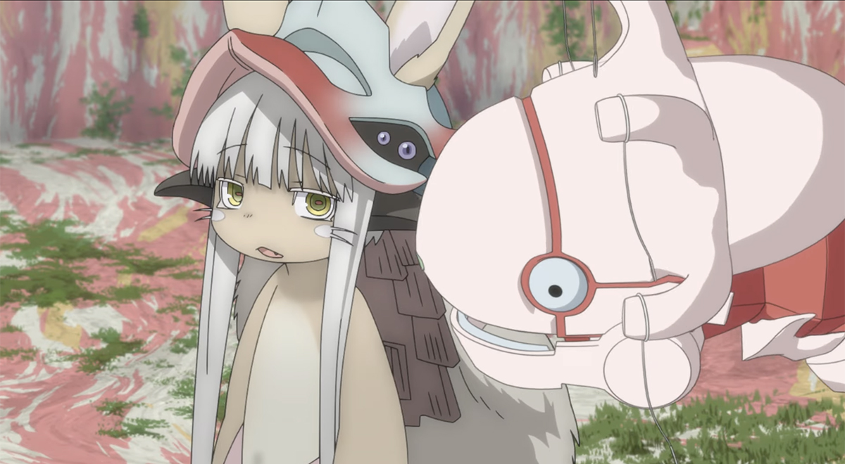 Nanachi and a new character speaking