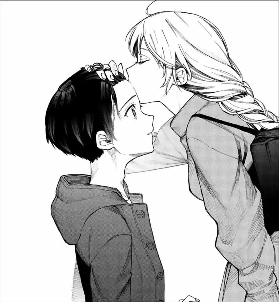 Shikimori Kiss Scene