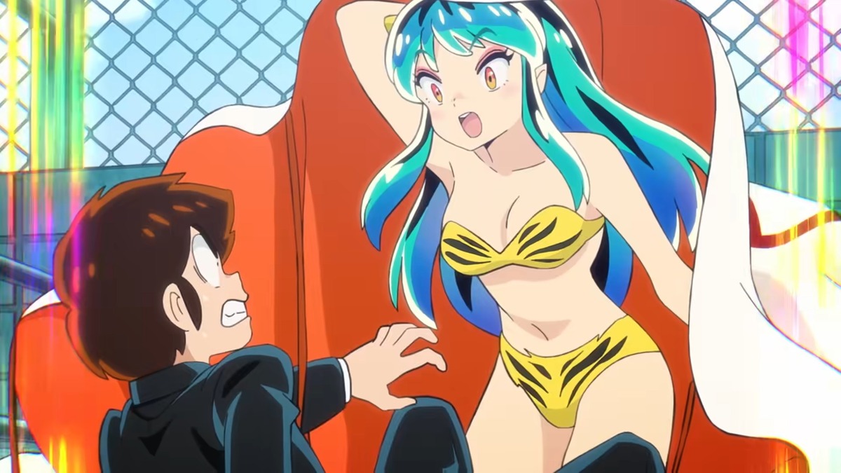 Urusei Yatsura 2022 data de lançamento para reinicialização revelada pelo trailer PV, key visual