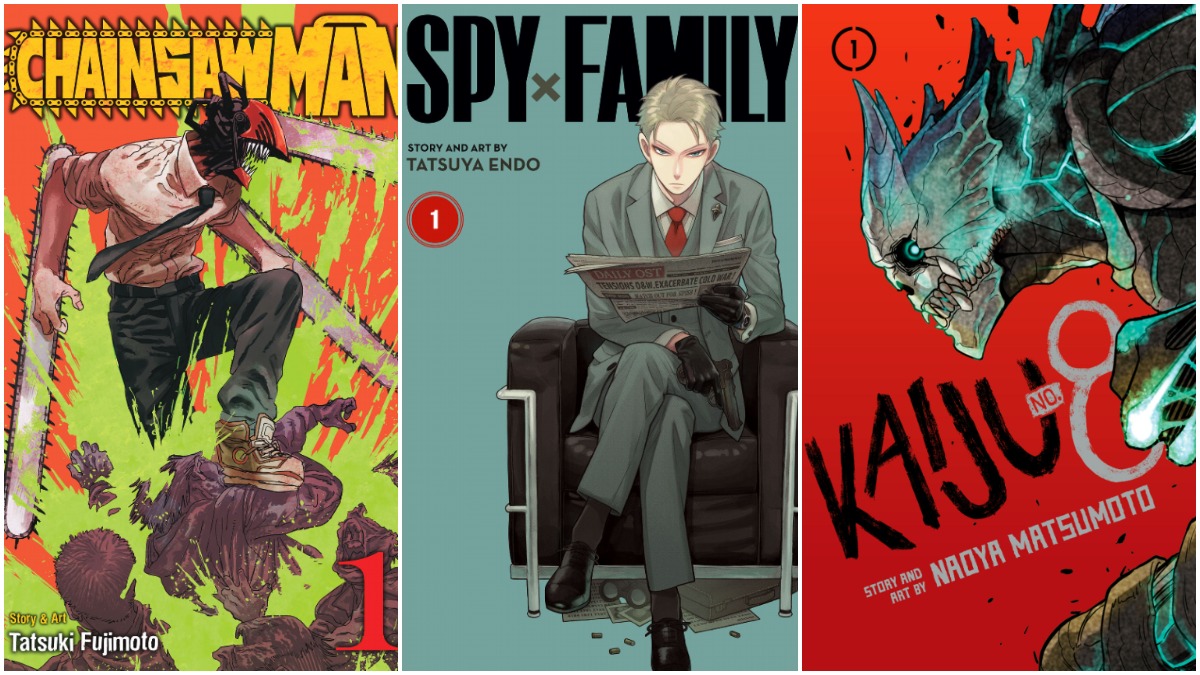 Nominees for the 2022 Eisner Awards including Chainsaw Man, Spy x Family, and Kaiju No.8.