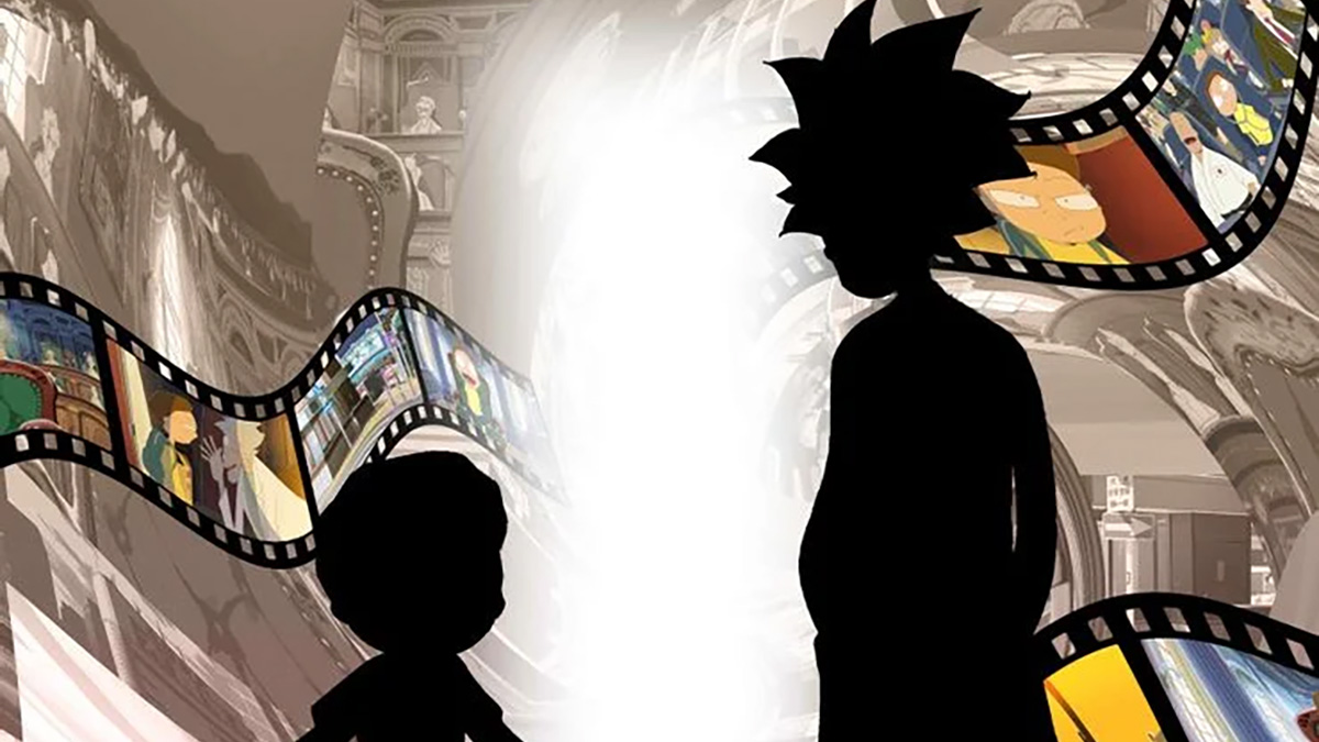 Rick and Morty shadows