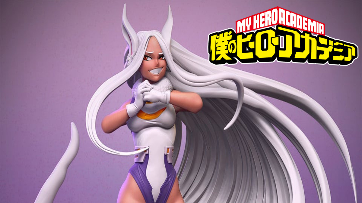 My Hero Academia Mirko estátuas de figuras atordoam os fãs de MHA coelho herói