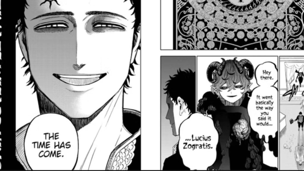 Black clover manga panel from chapter 331