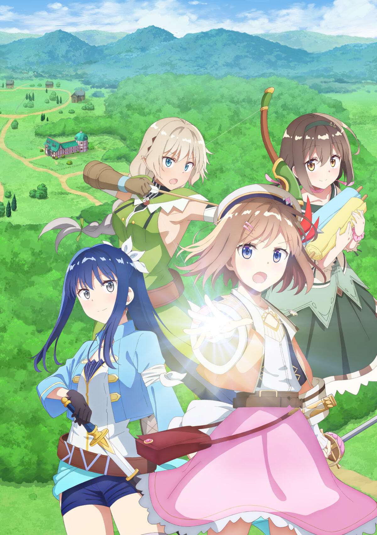 Key visual for Management of Novice Alchemist