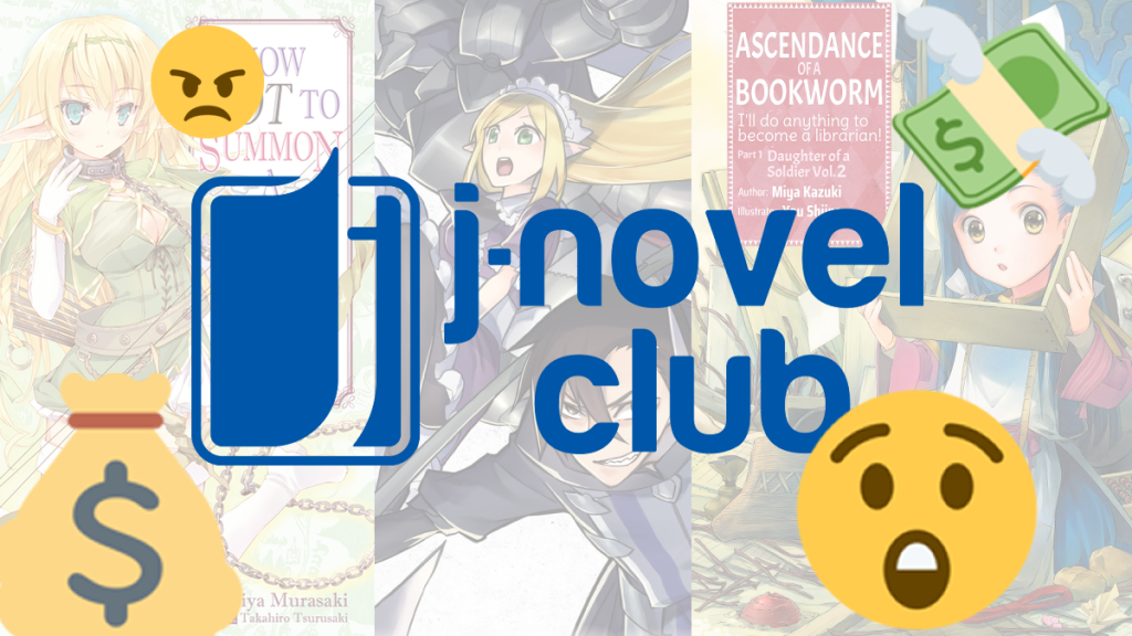 Publisher J-Novel Club raises prices to reflect new freelancer rates.