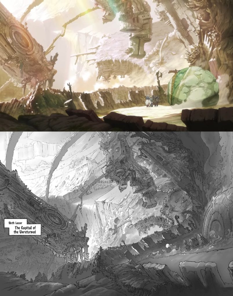 Made In Abyss Manga vs Anime