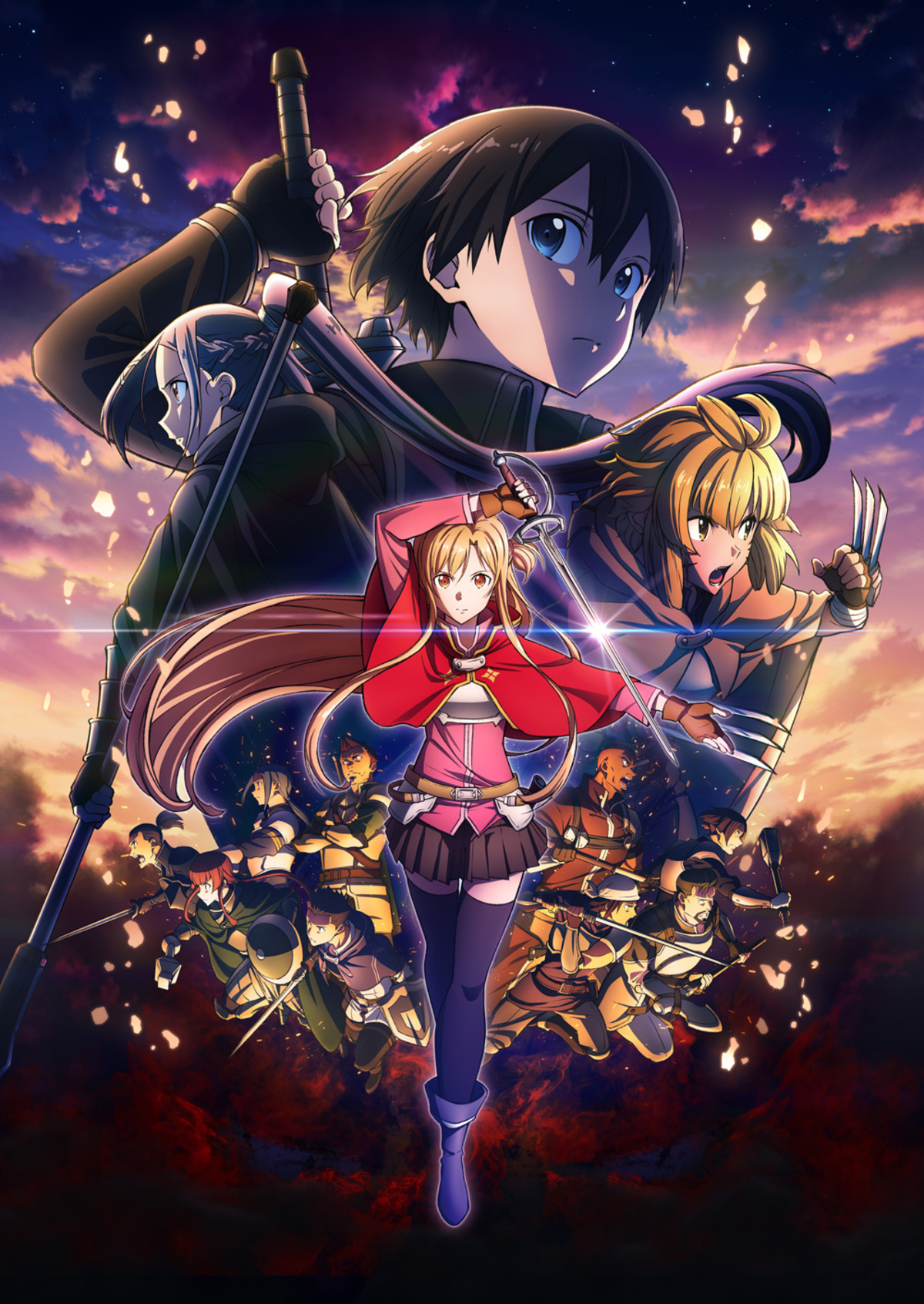 Key visual for Sword Art Online -Progressive -Scherzo of Deep Night-