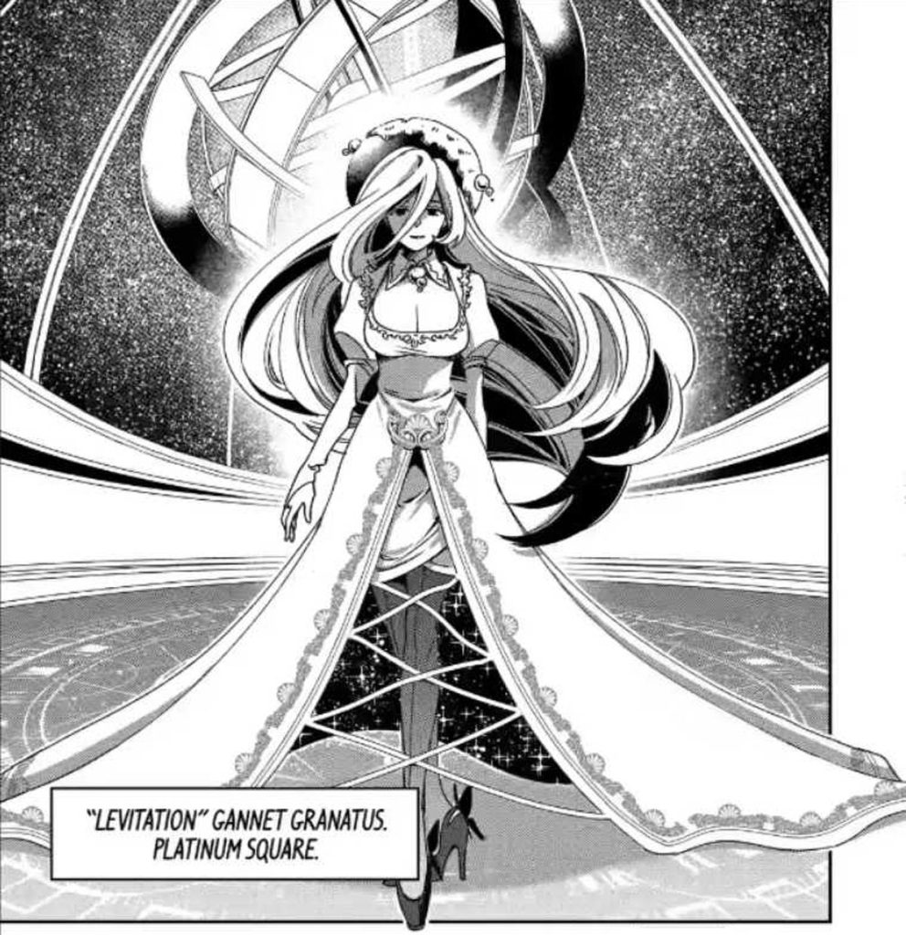 Kinsou no Vermeil Gannet Granatus Levitation Platinum Square