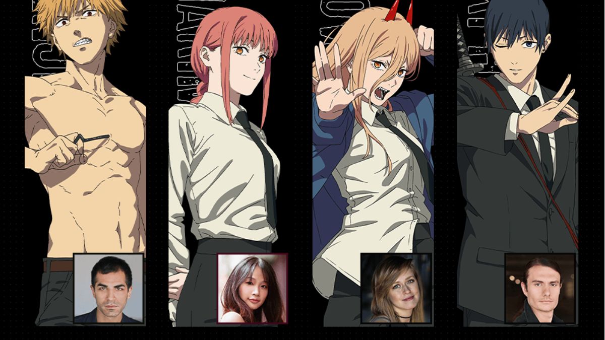 Chainsaw Man English dub cast/voice actors announced by Crunchyroll