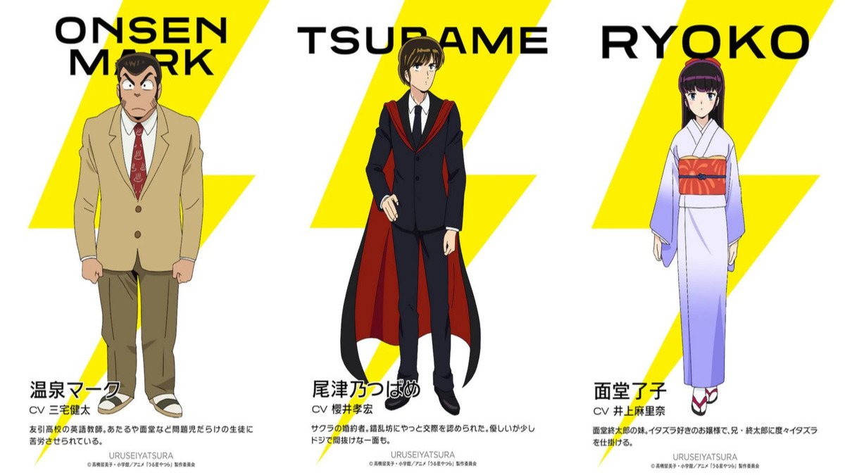 Urusei Yatsura 2022 cast