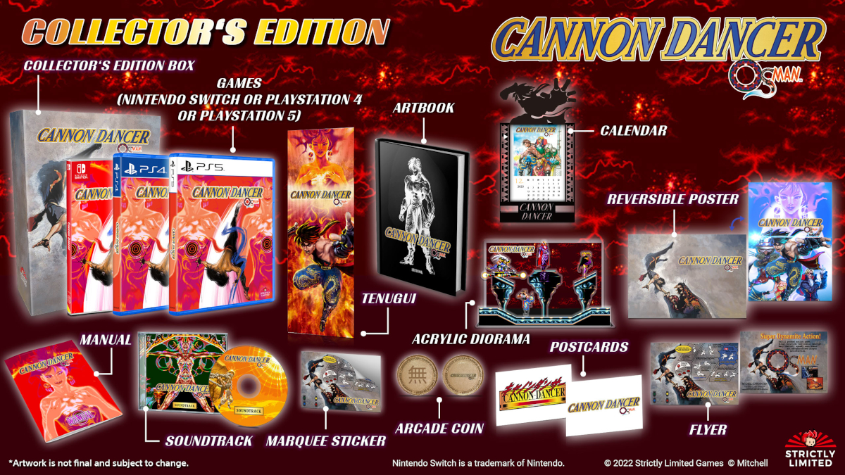 Cannon Dancer's Collector's Edition comes with plenty of extras.