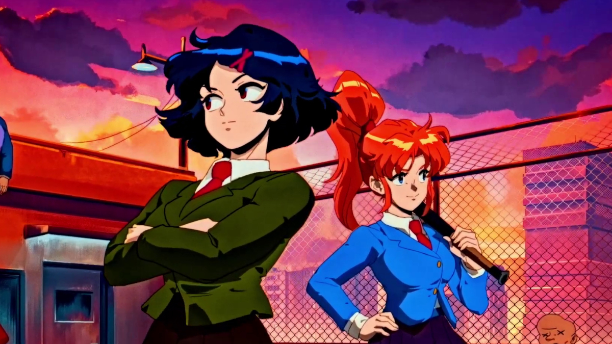 Misako and Kyoko appear in an anime scene from the game trailer.