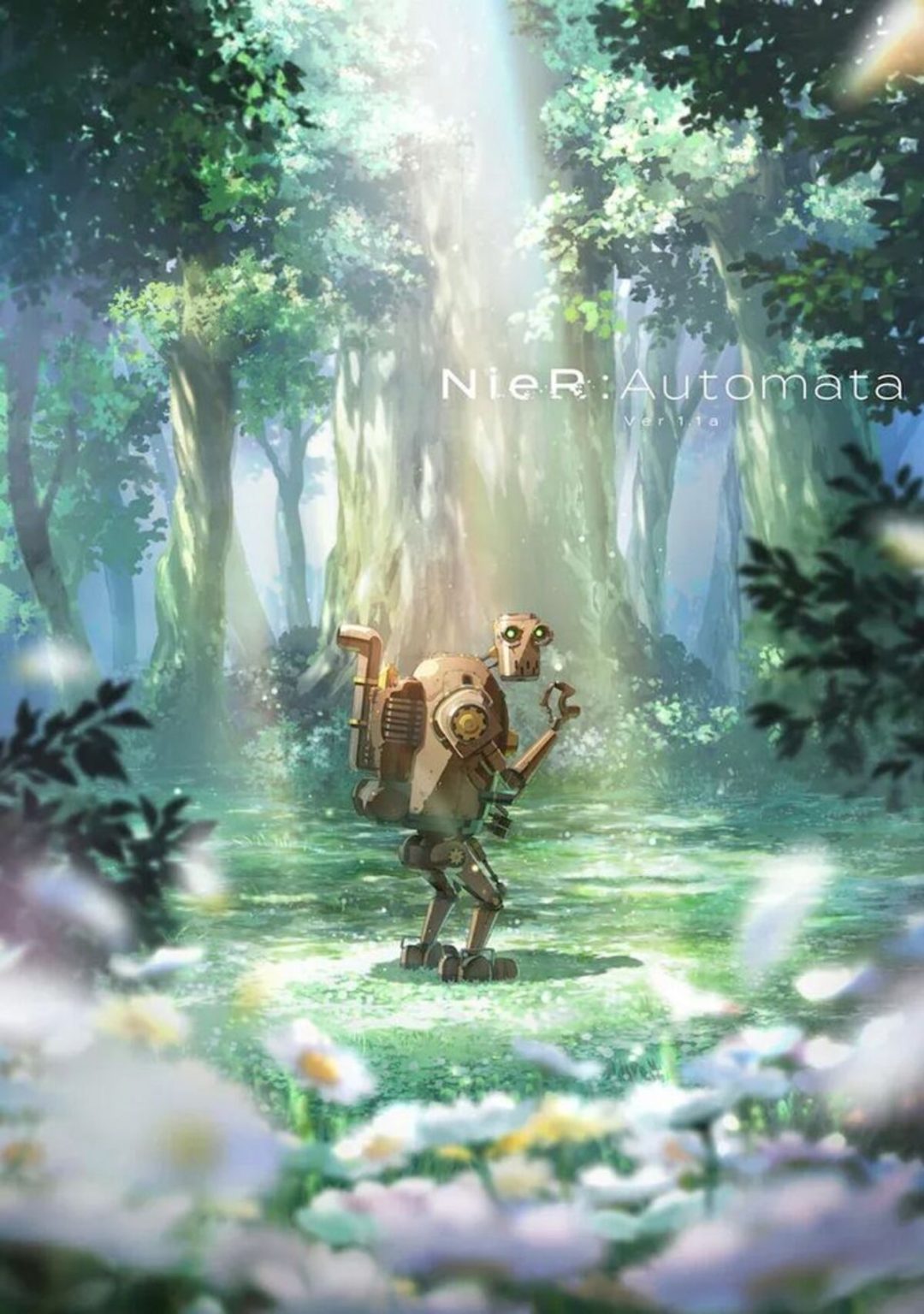 NieR:Automata Ver1.1a Pascal trailer and key visual revealed