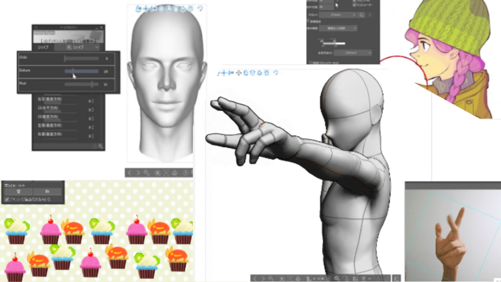 New features announced for Clip Studio Paint's version 2.0 update.