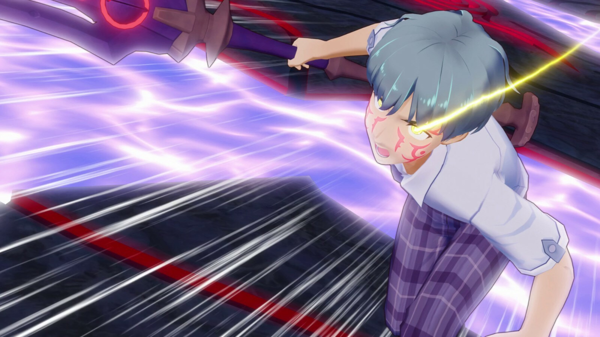 Nini in a battle scene from Loop8: Summer of Gods.