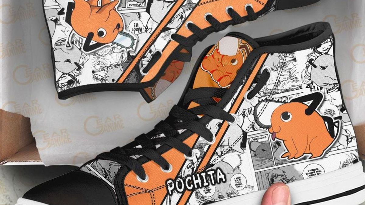 Chainsaw Man Pochita sneakers