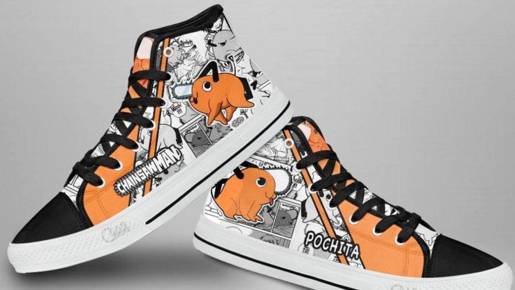 Chainsaw Man Pochita sneakers