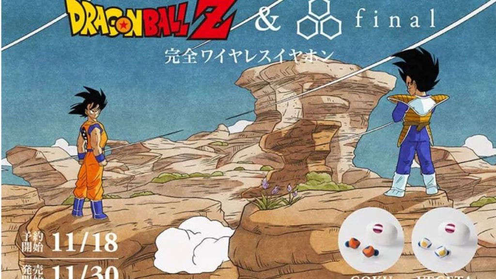 Dragon Ball Z x final and ag collaboration