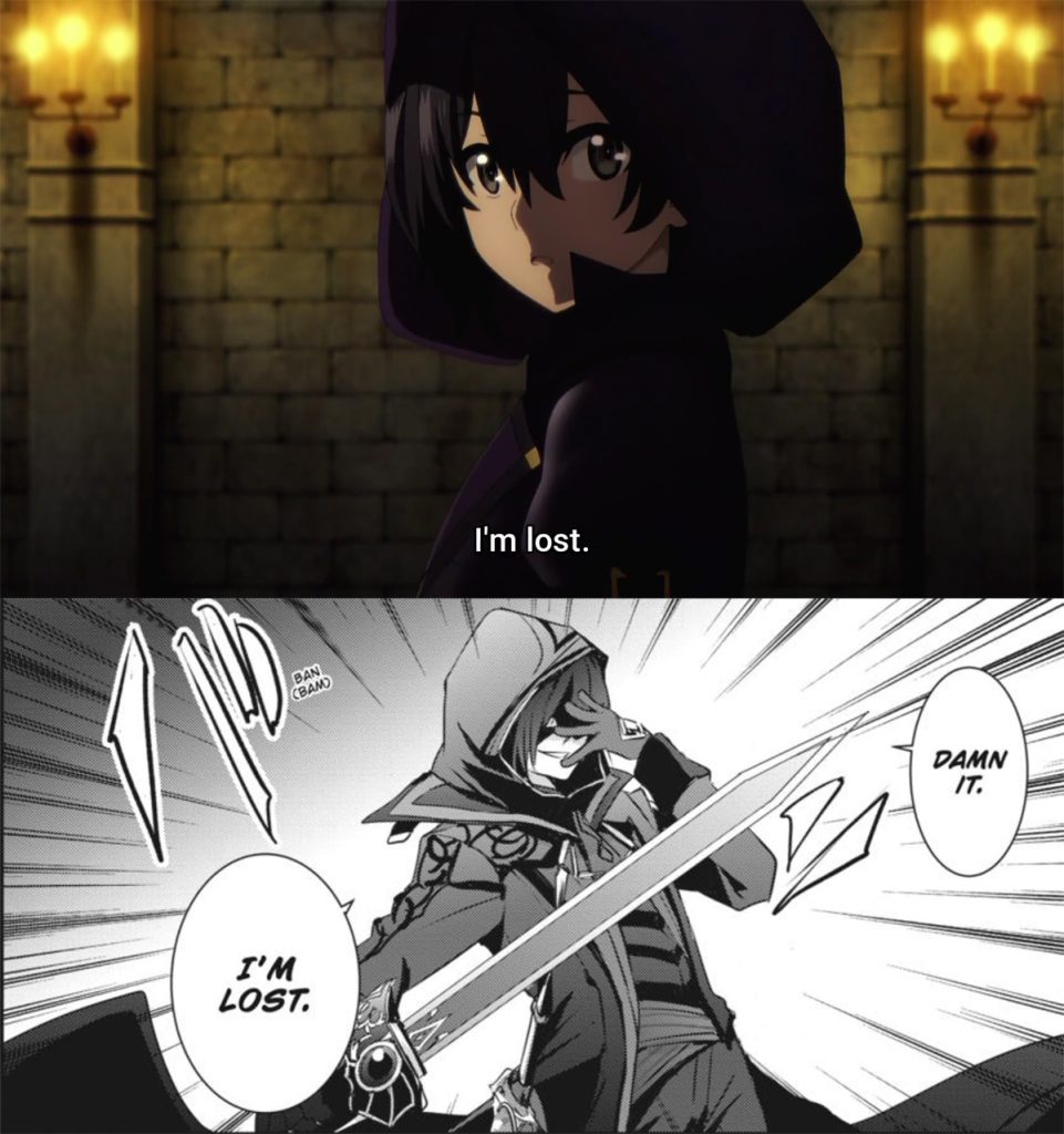 Kage no Jitsuryokusha ni Naritakute! manga and anime comparison