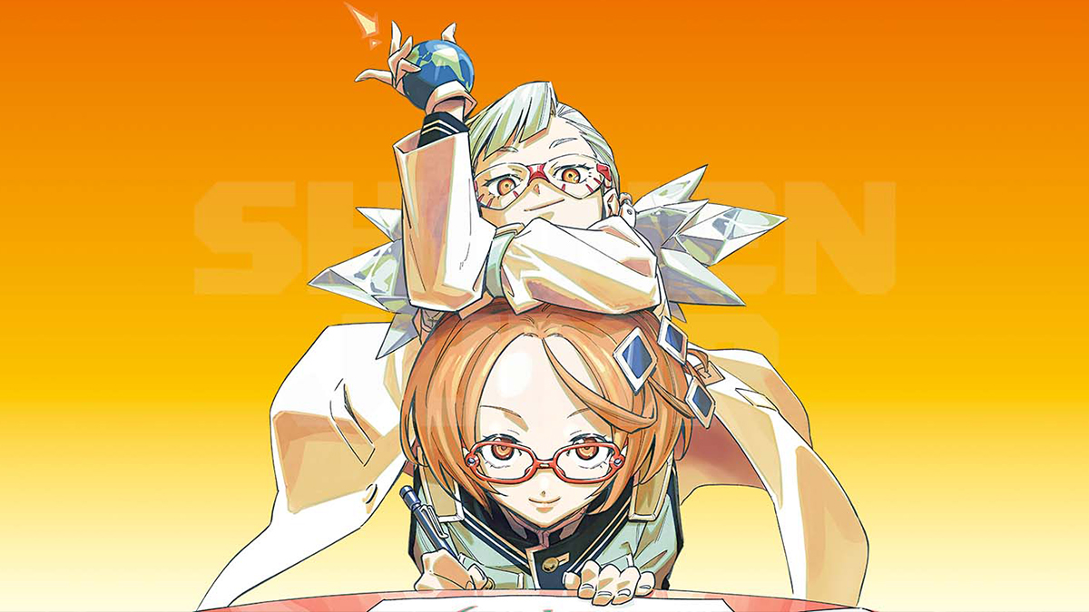 Two girls solve codes